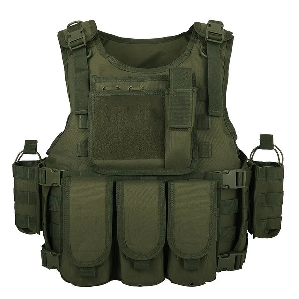 Tactical Vest for Outdoor Training - Multi-Functional Wear-Resistant Protective Gear