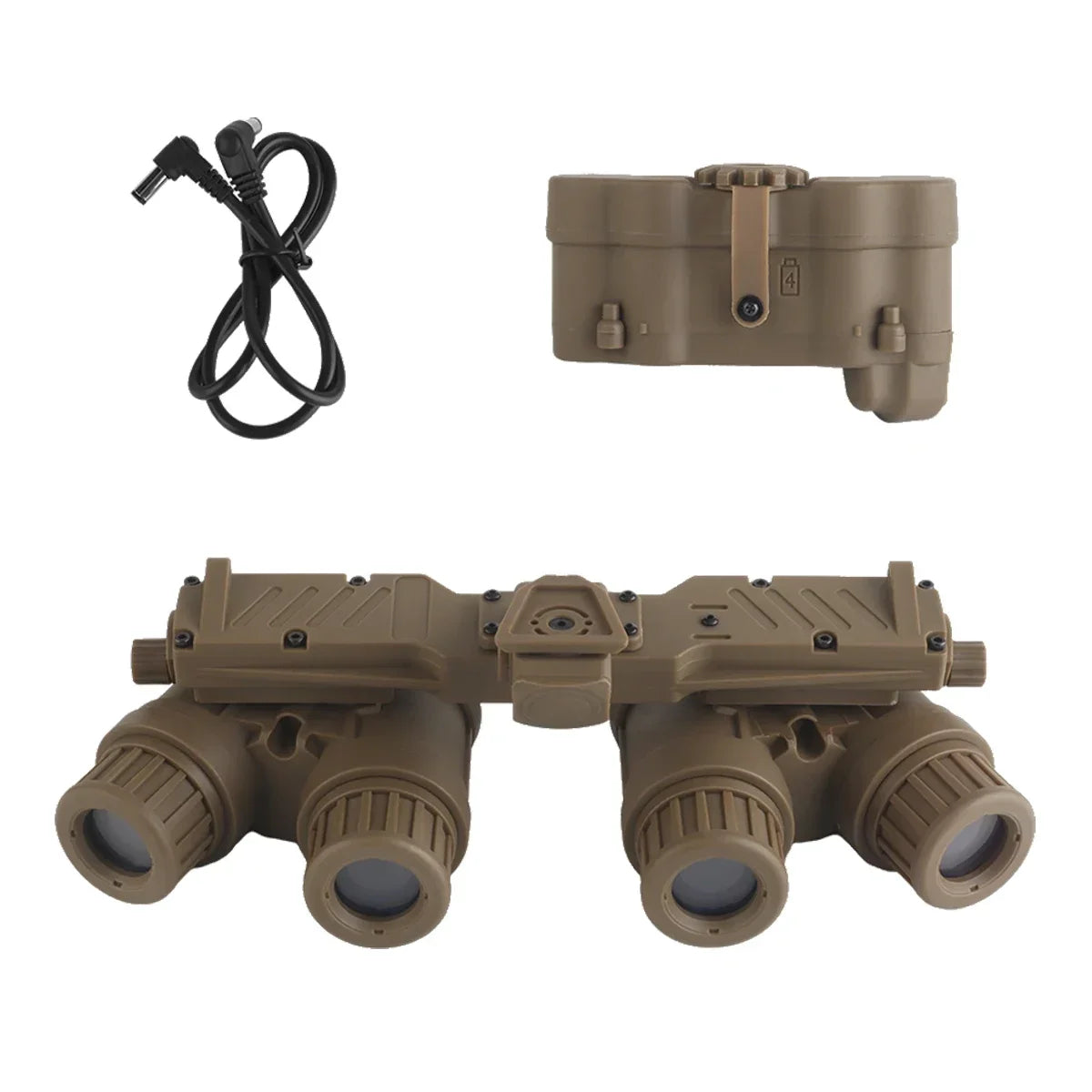 NVG 18 Tactical Night Vision Goggles - MICH M88 Helmet Compatible
