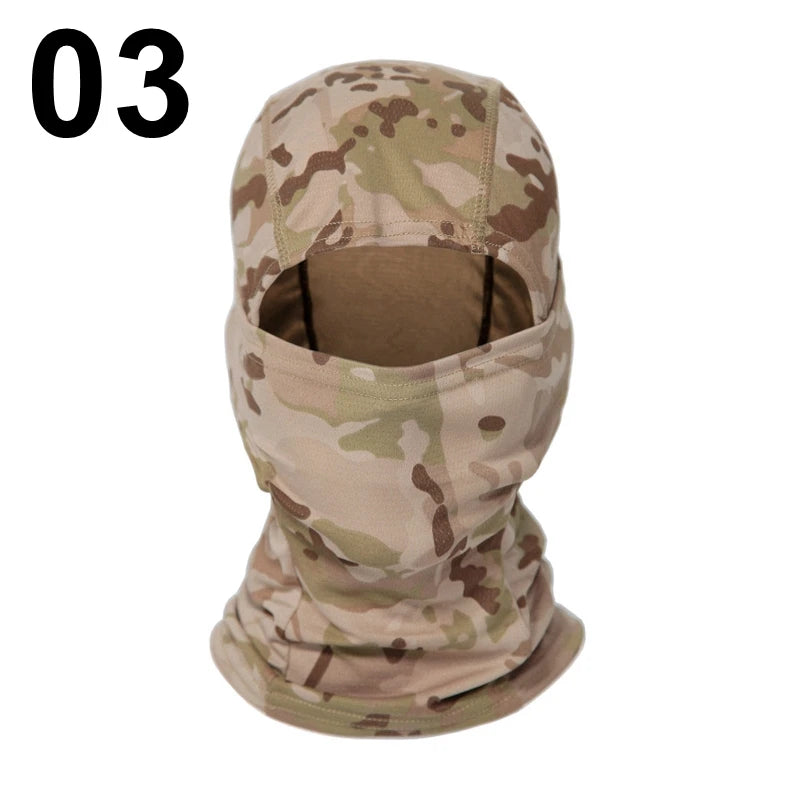 Camouflage Full Face Mask