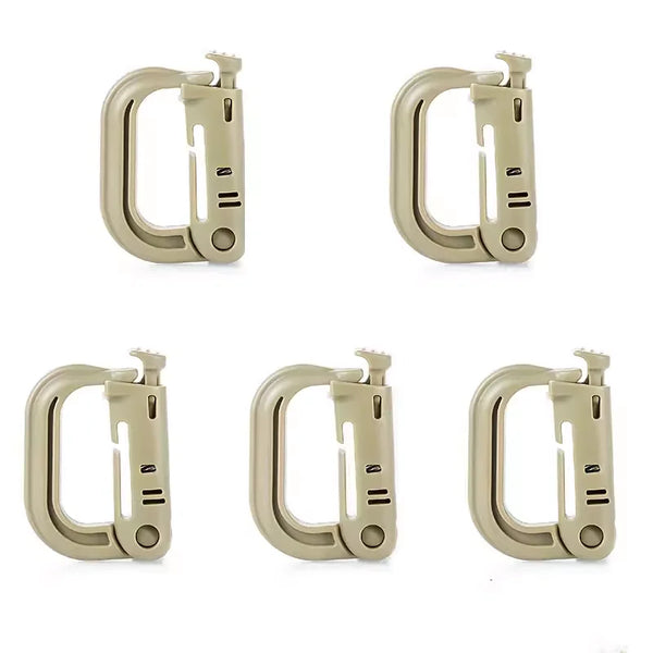 Multi-Purpose D-Ring Carabiner – Tactical & Lightweight