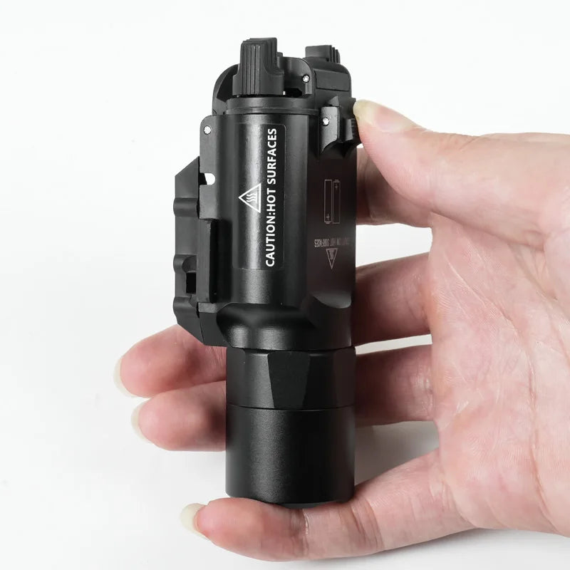 actical X300U LED Flashlight | 20mm Picatinny Rail Mount | Constant/Momentary Scout Light