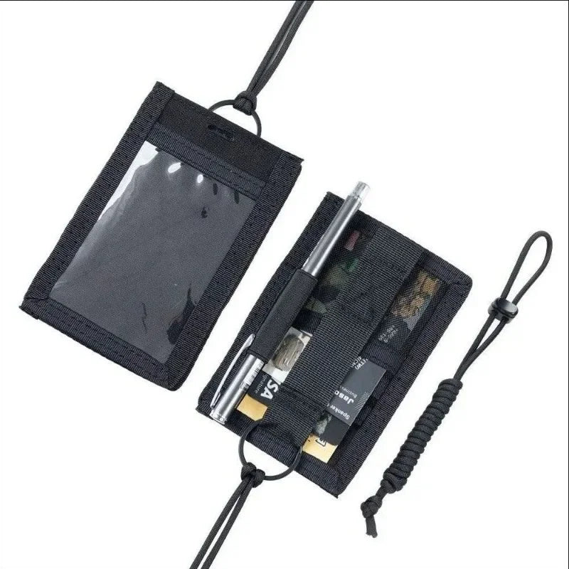 Tactical Nylon Card & ID Holder