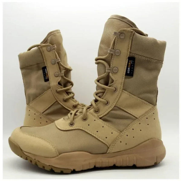 Men’s Tactical Ankle Boots — Lightweight Lace-Up Desert Work Shoes