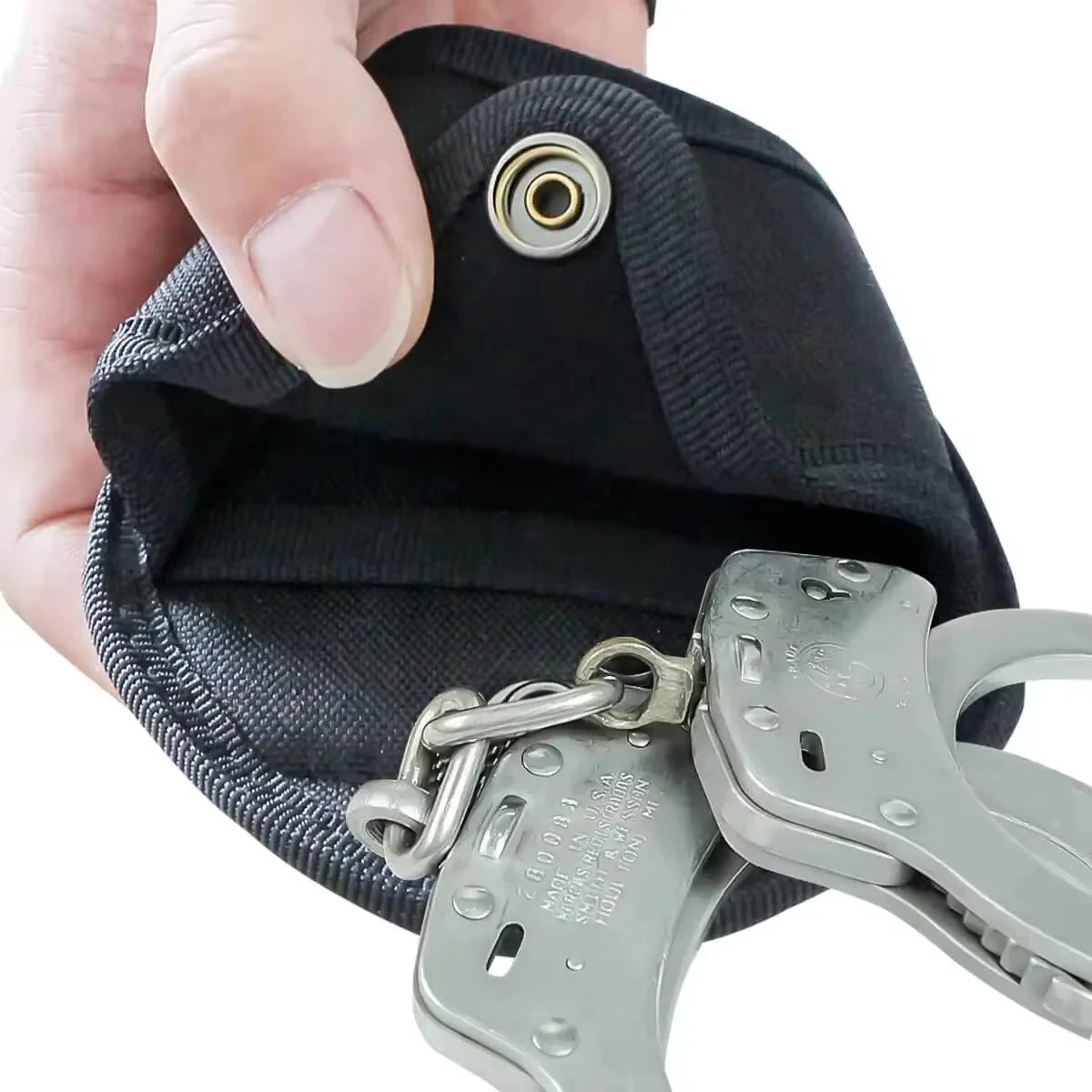 Quick-Draw Tactical Handcuff Case - 2" Belt