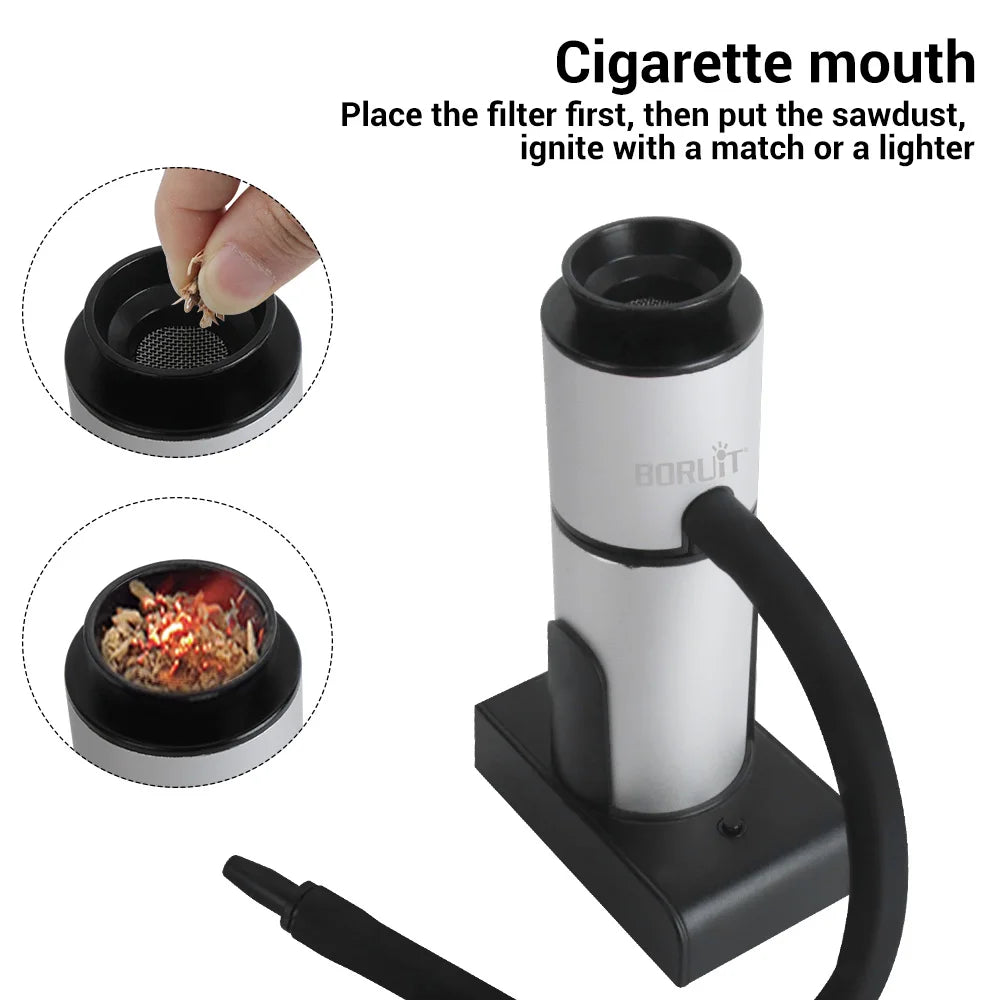 BORUIT  Smoke Infuser – Handheld Food & Cocktail Smoker