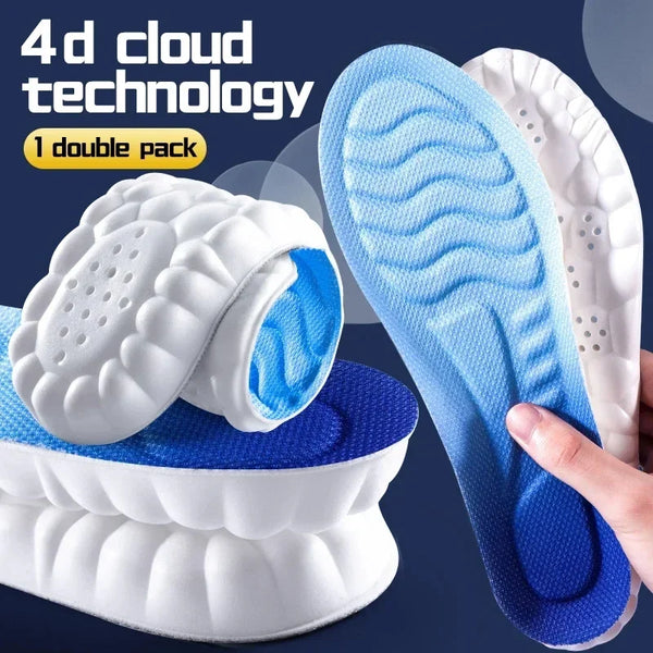 4D Cloud Sport Cushion Insoles