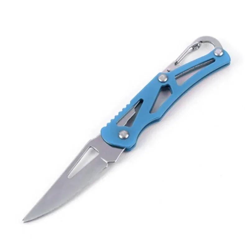 Mini Folding Pocket Knife — Portable EDC Keychain Tool