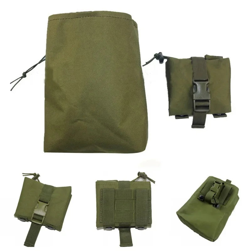 Foldable MOLLE Tactical Mag Dump Pouch