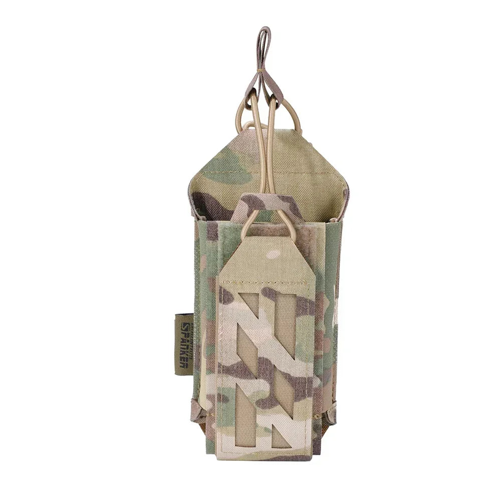 500D Tactical MOLLE Walkie-Talkie Pouch – Heavy-Duty Radio Holder
