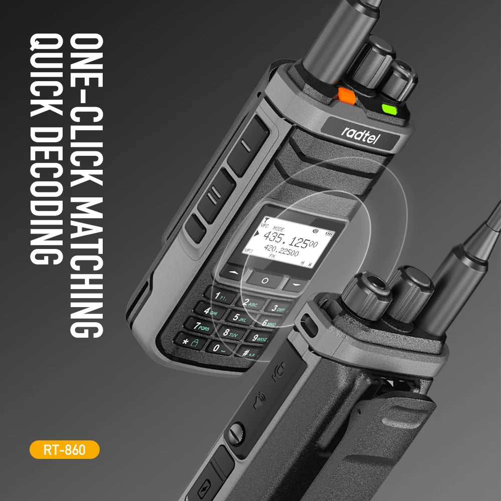 Multi-Band Radio Transceiver with Extended Range