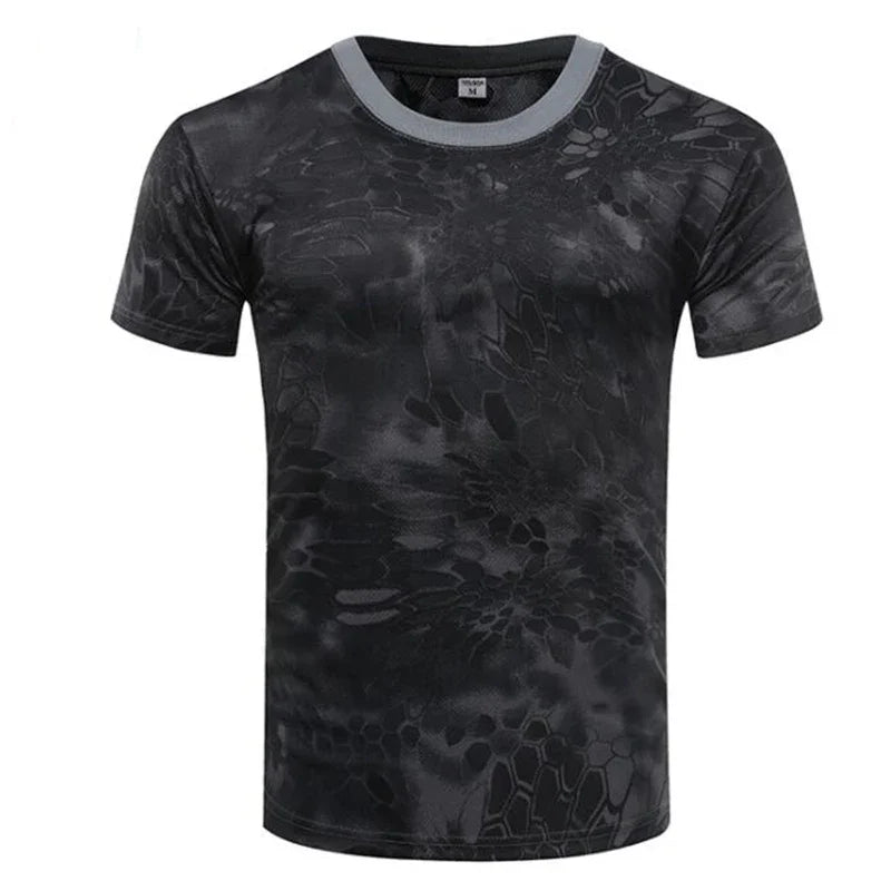 Quick-Dry Camouflage T-Shirt