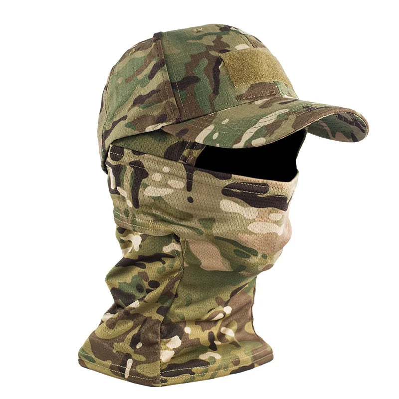 Tactical Camouflage Mask Hat