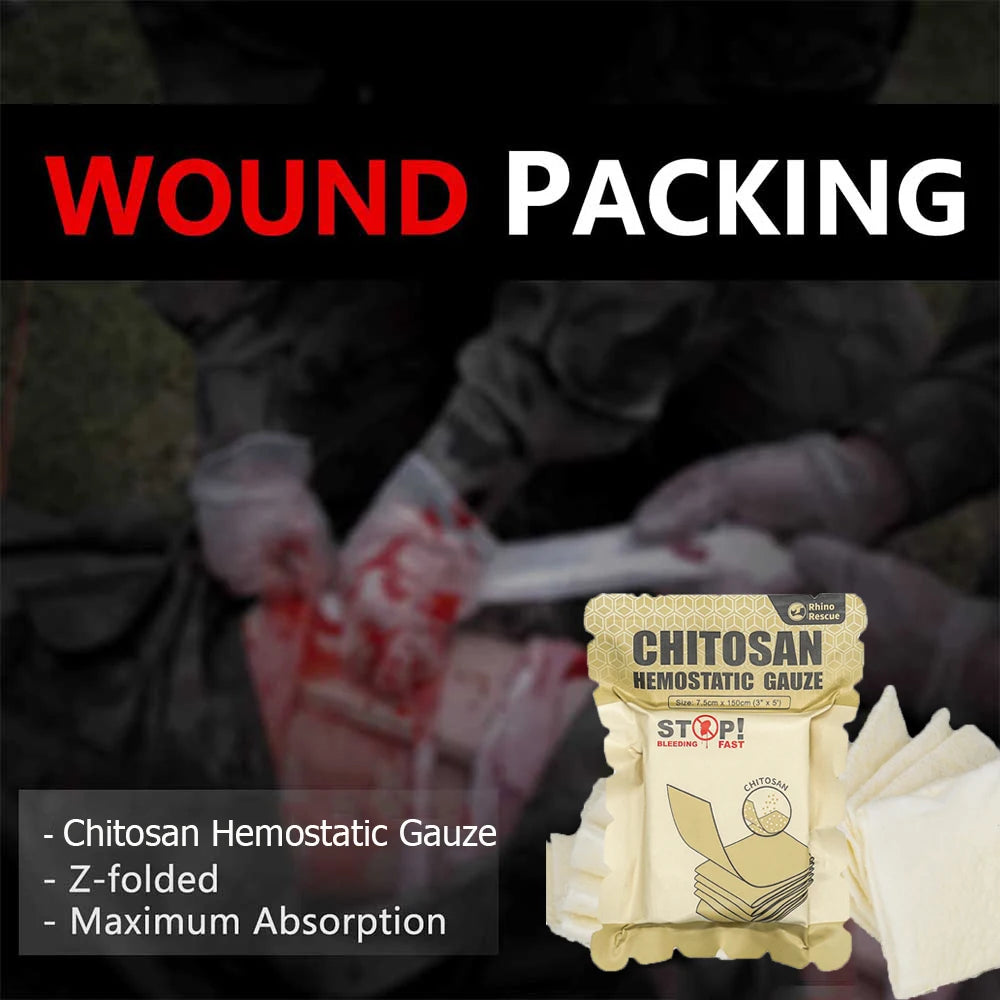 Quick Clotting Emergency Gauze