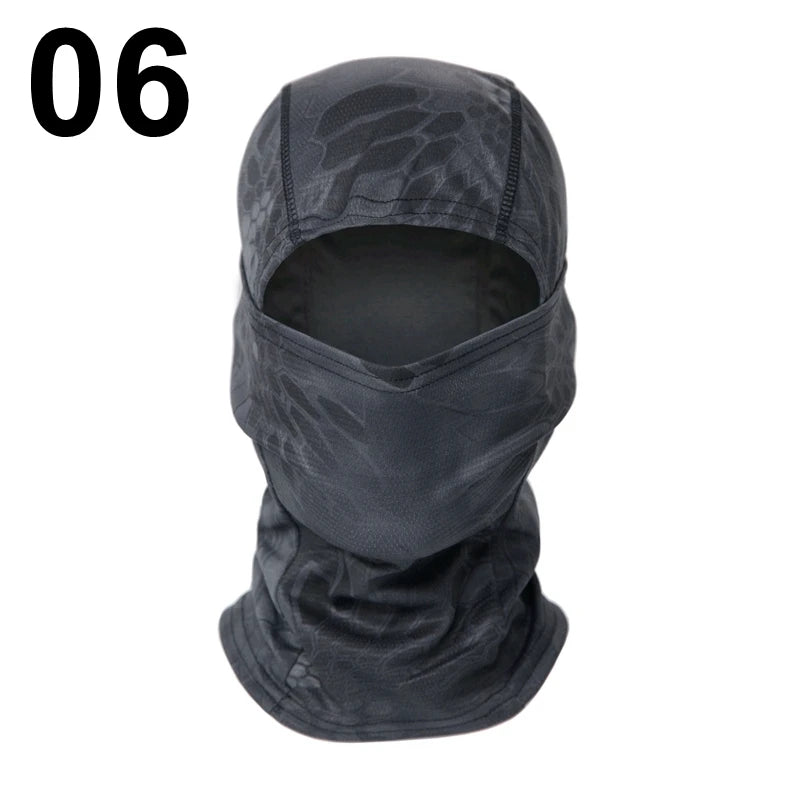 Camouflage Full Face Mask