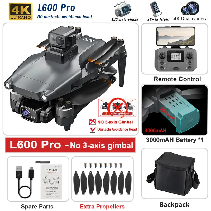 Advanced 8K UHD Camera Drone with Omnidirectional