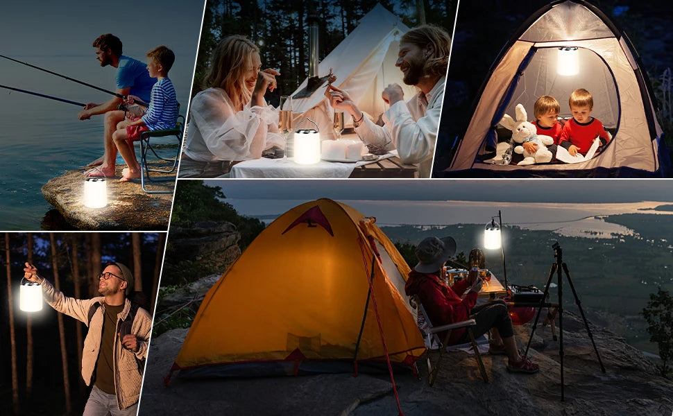 Rechargeable camping light