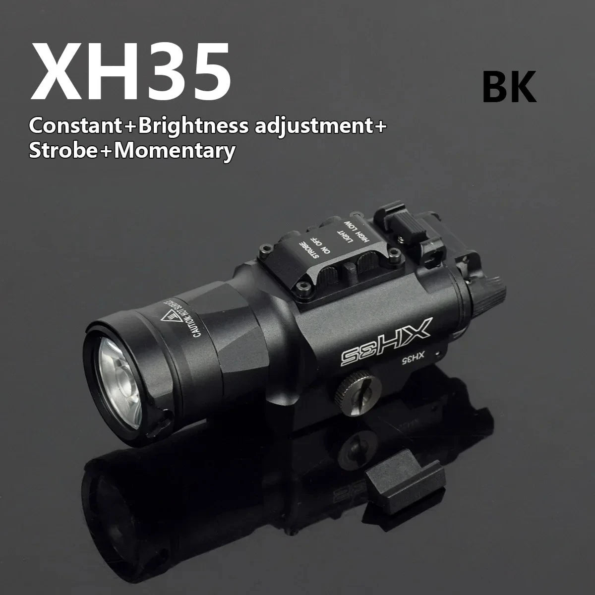 LAMBUL X300U Tactical Pistol Scout Light - Aluminum, Dual Output, CR123A