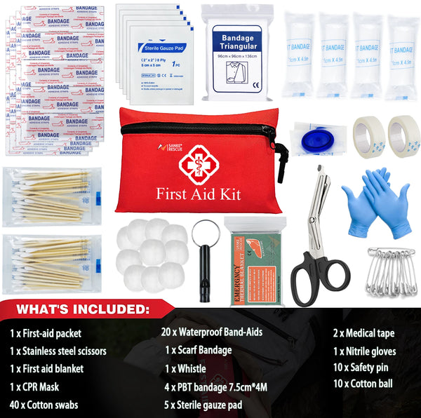 Comprehensive Roadside Emergency Kit – Essential Safety Gear for Drivers