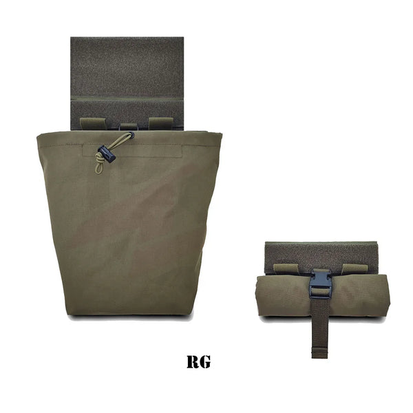Tactical Double Dump Pouch - Two Ways Mount Waist  Belt