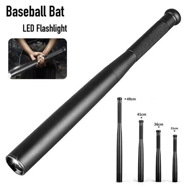 LED Baseball Bat Flashlight – Waterproof & Durable