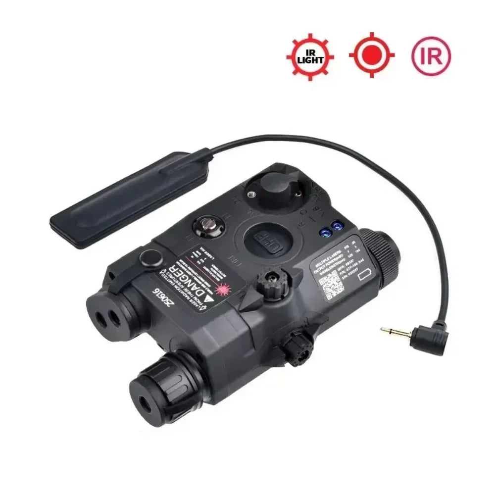 JONCELY PEQ-15 Tactical Scout Light with Dual Laser | 20mm Picatinny Rail Mount