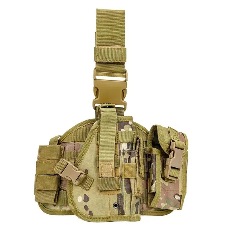 Jarhead Universal MOLLE Drop Leg Tactical Thigh Holster for Pistols