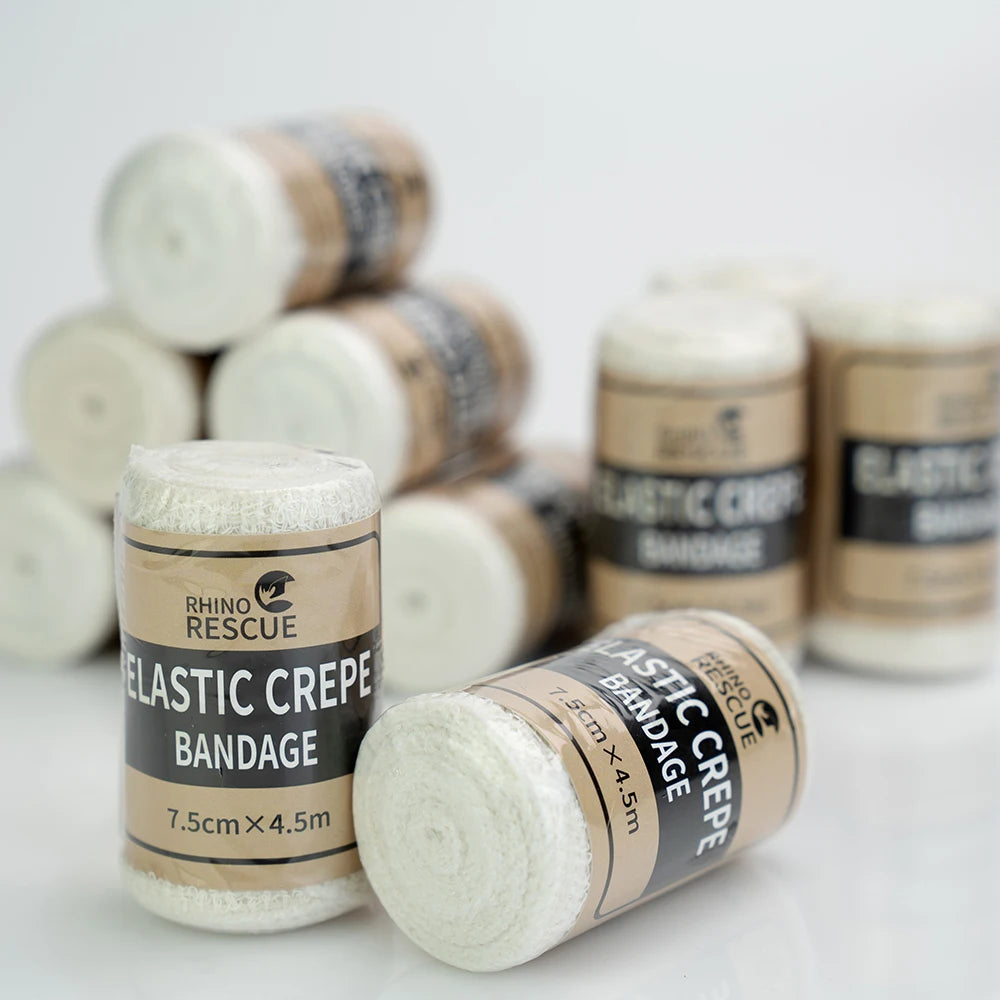 6/12 pcs Elastic Crepe Bandage First Aid Kit