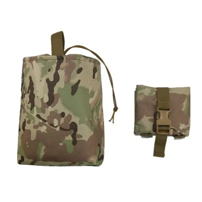 Foldable MOLLE Tactical Mag Dump Pouch