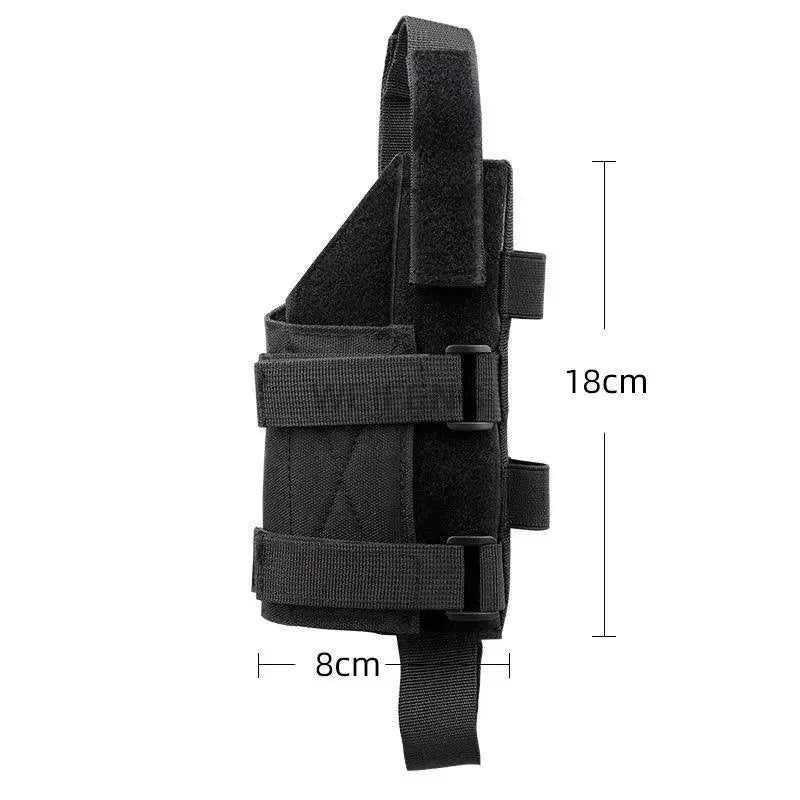 1000D Nylon MOLLE Tactical Waist & Drop Leg Pistol Holster | Right Hand