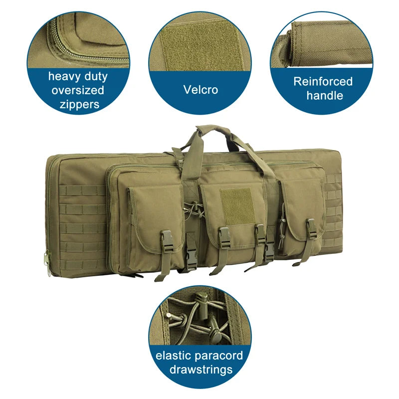 Tactical Double Rifle Case