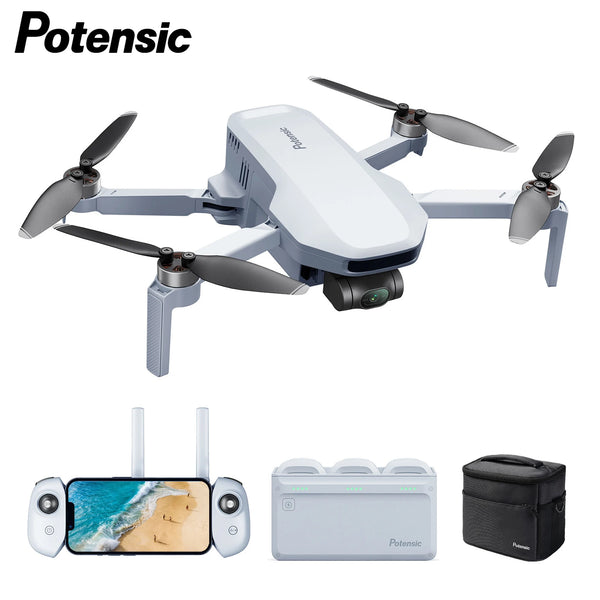 Potensic ATOM 4K GPS Drone with 3-Axis Gimbal, 6KM Transmission & Level-5 Wind Resistance