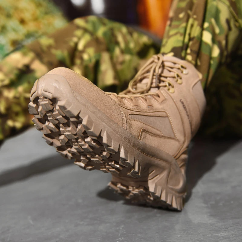 Tactical Hiking & Military Boots – Waterproof, Anti-Slip & Durabled warm work boot