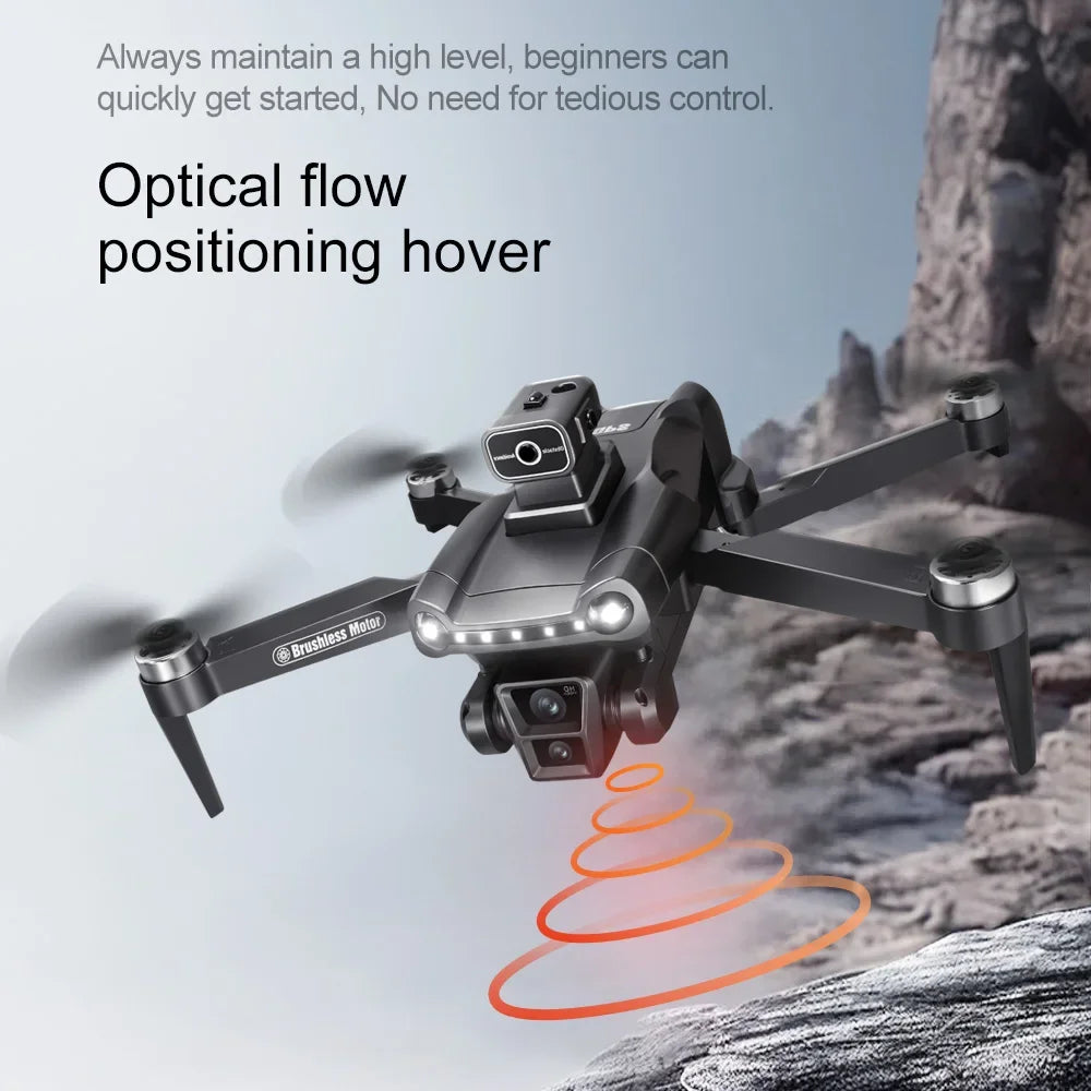 Lenovo V198 Max 8K GPS Brushless Drone with Laser Obstacle Avoidance 4.5-Inch Screen Remote