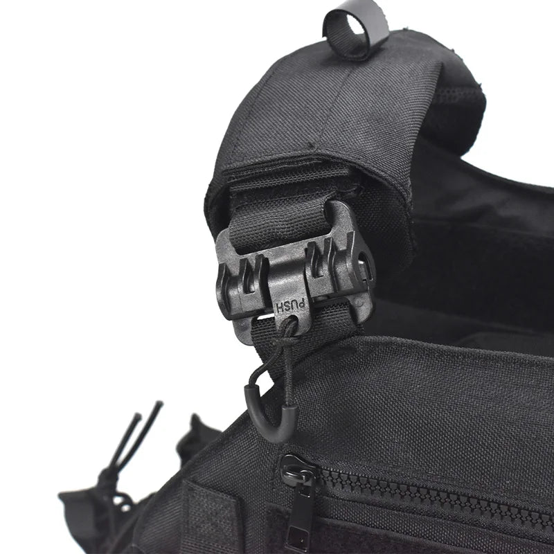 Quick-Release Tactical Plate Carrier Vest