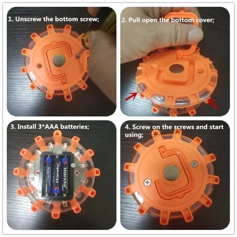 LED Emergency Warning Light