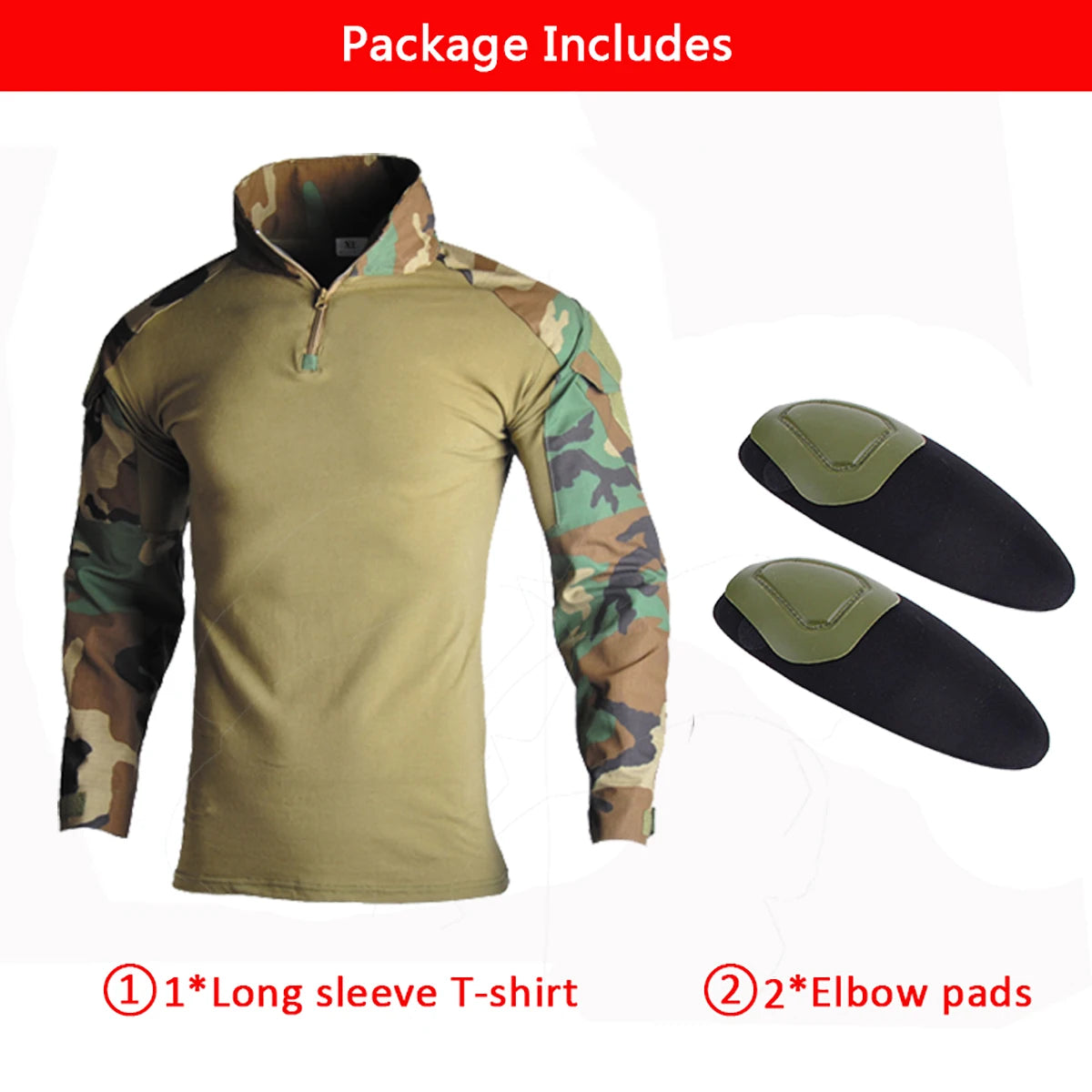 Army Tactical Shirt With Pad