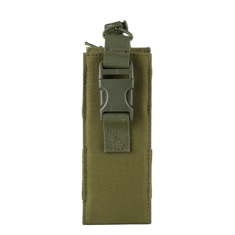 Tactical Walkie Talkie Pouch – Durable Nylon Molle Radio Holder