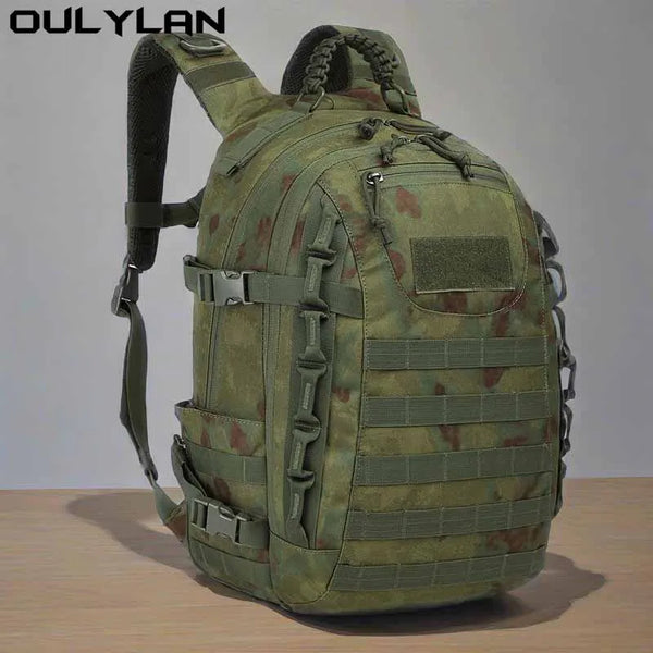 35L Military Tactical Rucksack | Waterproof MOLLE Backpack for Trekking & Camping