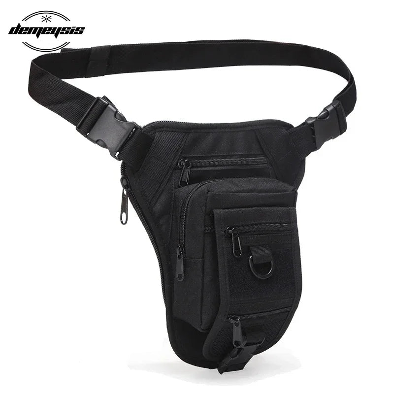 Demeysis 800D Oxford Tactical Drop Leg & Waist Bag | 5-Pocket Multi-Purpose