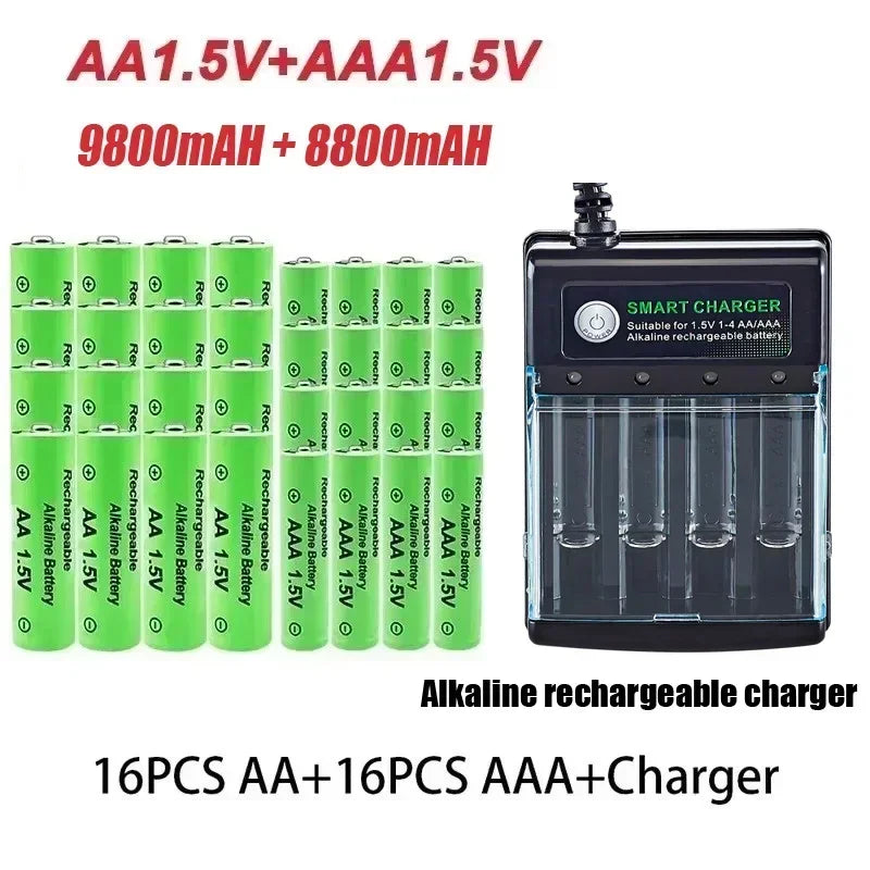 PowerPlus Rechargeable Battery Set