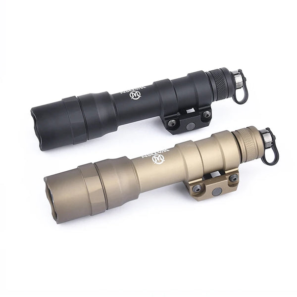 WADSN M600DF Scout Tactical Flashlight | 1400 Lumen LED | 20mm Picatinny Rail Mount