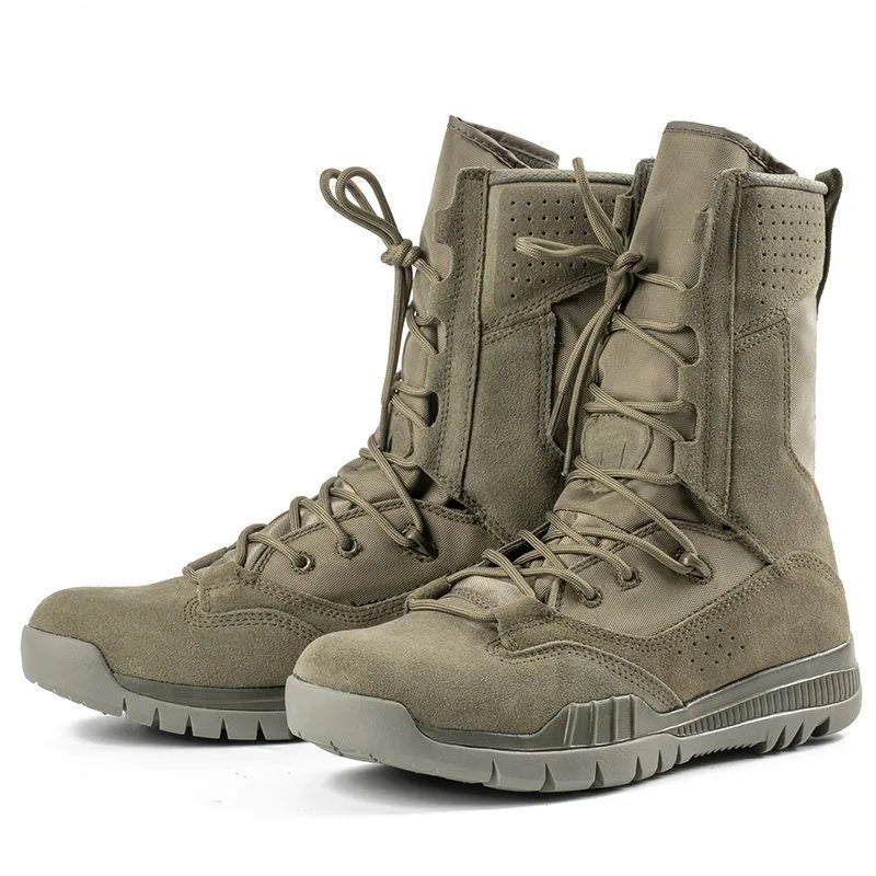 Outdoor Ankle Boots – Retro Style with Ankle Strap