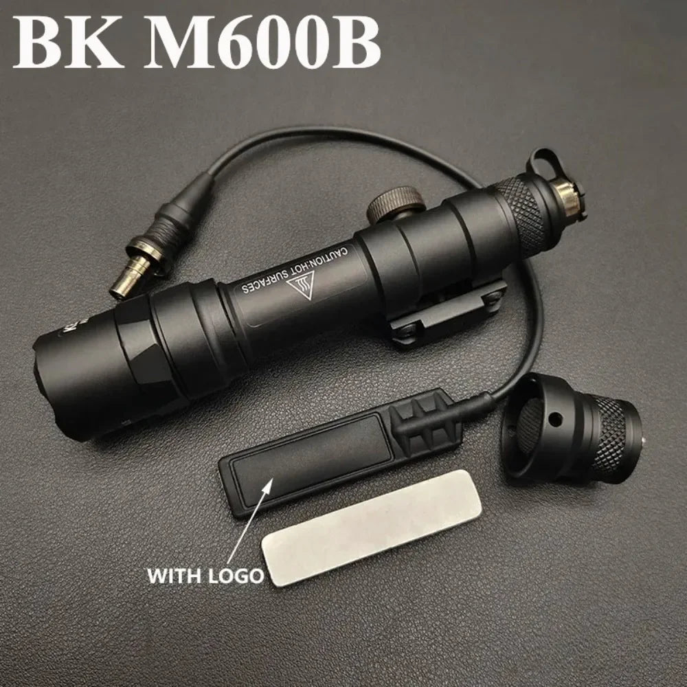 M300B/M600B Tactical Weapon Light - 800 Lumen LED Flashlight with Rail Mount &amp; ModButton Switch