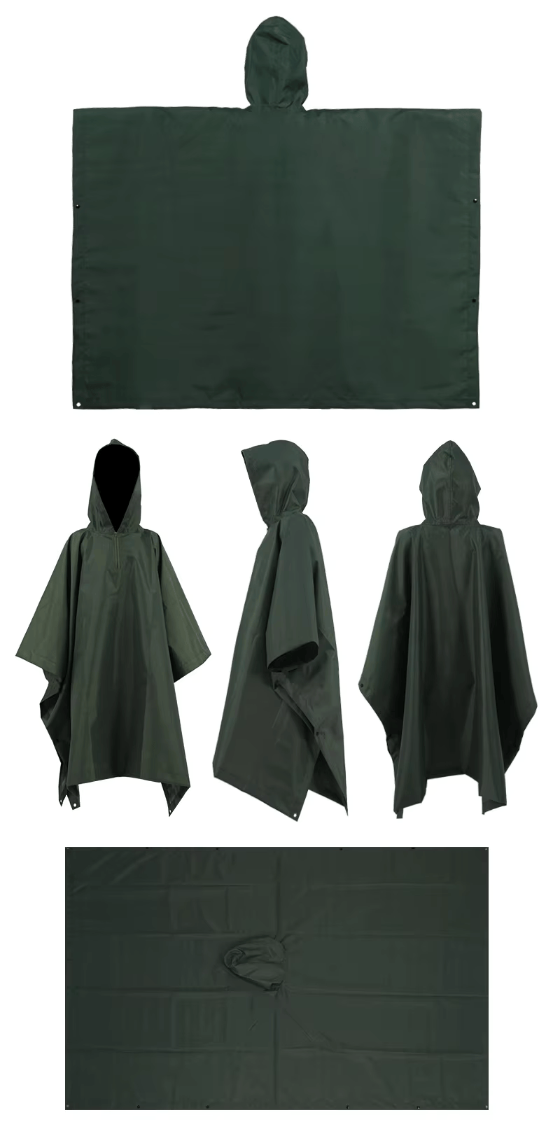 Waterproof Lightweight Nylon Rainwear