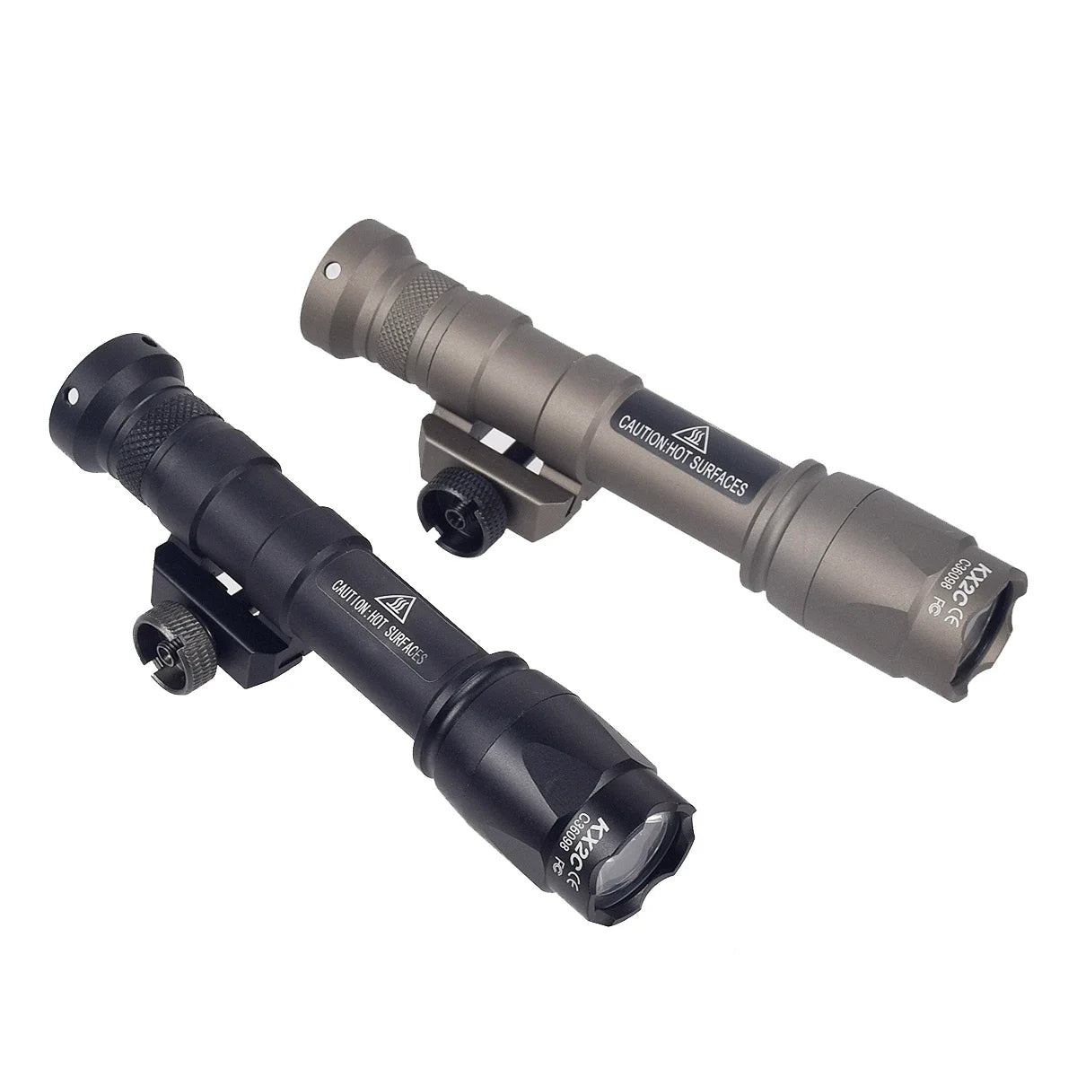 Tactical Weapon Light - M600C/M300C LED Scout Flashlight with Picatinny Rail Mount