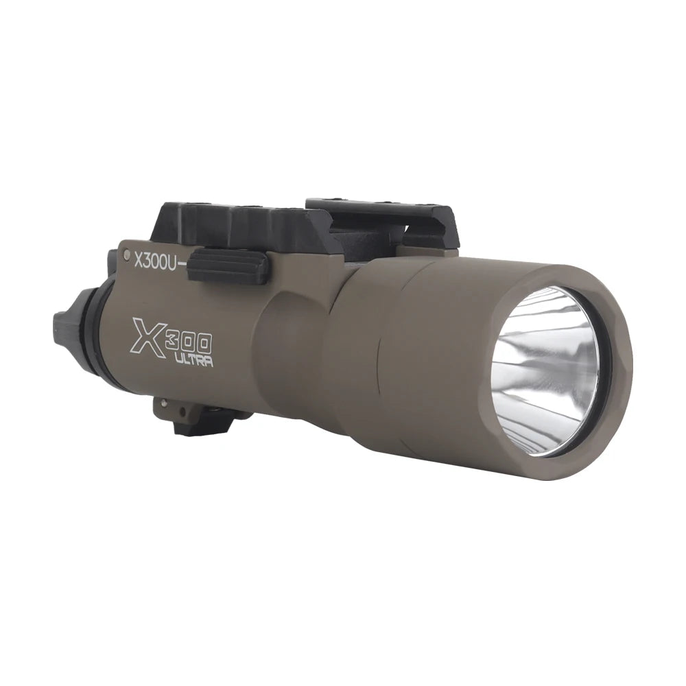 X300U-A Tactical Light - 800 Lumen LED Strobe for Pistols &amp; Helmets