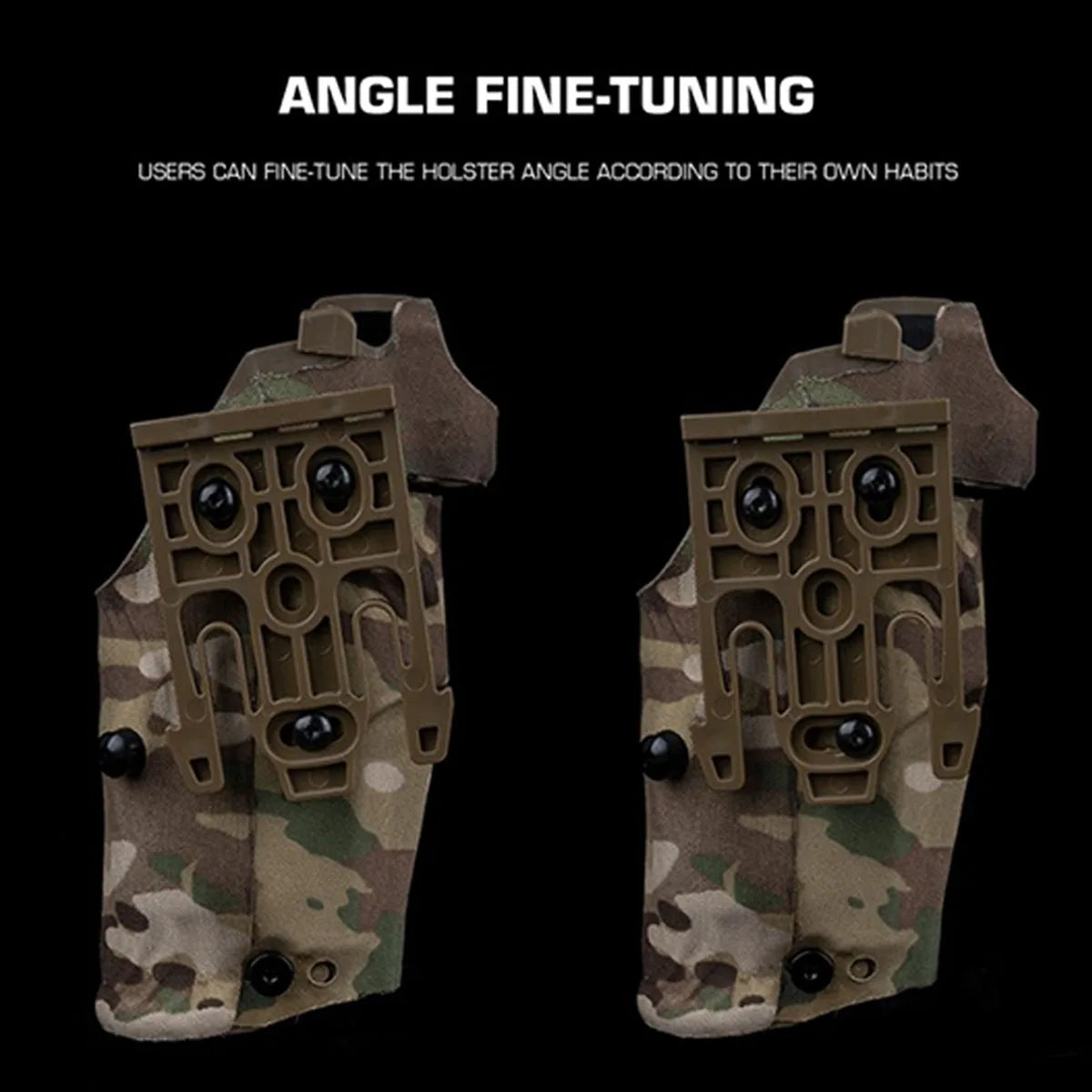 Left-Handed Tactical Holster – QLS Quick Release System