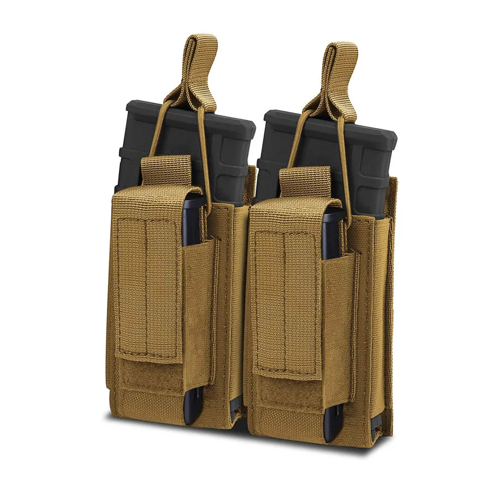 1000D MOLLE Rifle Mag Pouch - Double/Triple