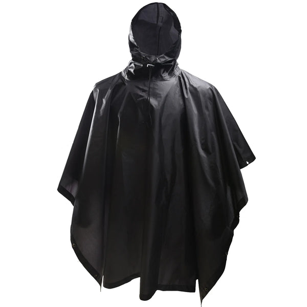 Tactical Camouflage Rain Poncho – Waterproof