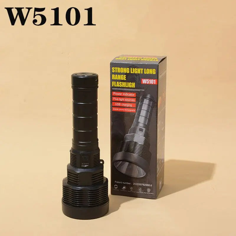 Rechargeable Super Bright LED Flashlight